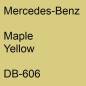 Preview: Mercedes-Benz, Maple Yellow, DB-606.